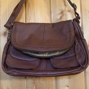 Lucky Brand leather cross body purses EUC